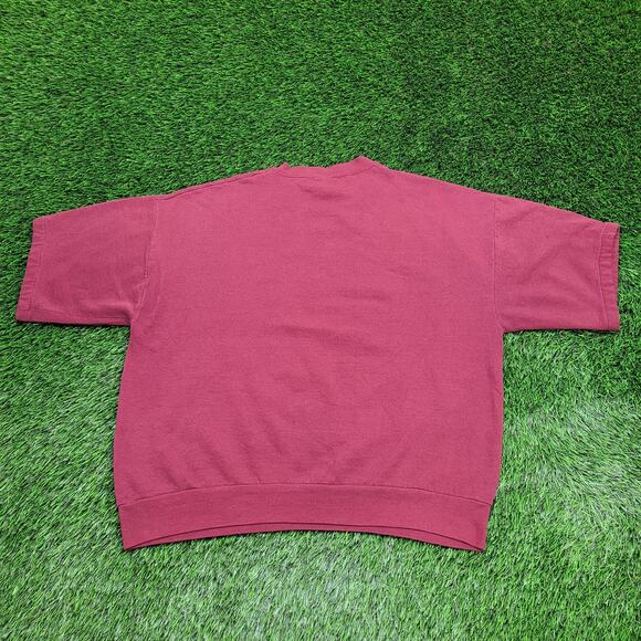 Vintage 1995 Native-American Wolf Sweatshirt Womens 2XL 25x26 Boxy - Picture 2 of 13